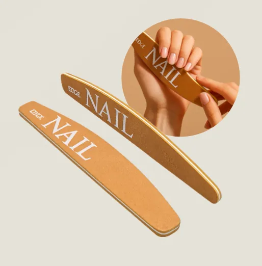 [BSBF-25] Banana Shaped Brown Nail File